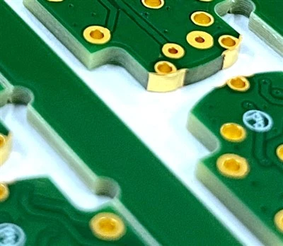 Carte PCB de placage de cuivre de bord